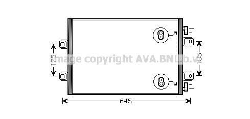 AVA QUALITY COOLING Kondensaator,kliimaseade RT5406